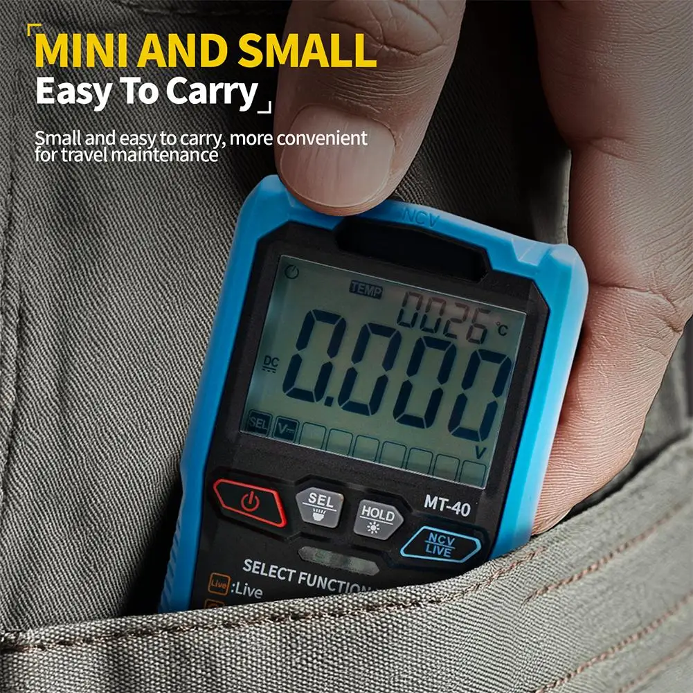 The Essential Tool MT40 Digital Multimeter Providing Reliable Measurements in a Lightweight Format for All Users
The Essential Tool MT40 Digital Multimeter Providing Reliable Measurements in a Lightweight Format for All Users