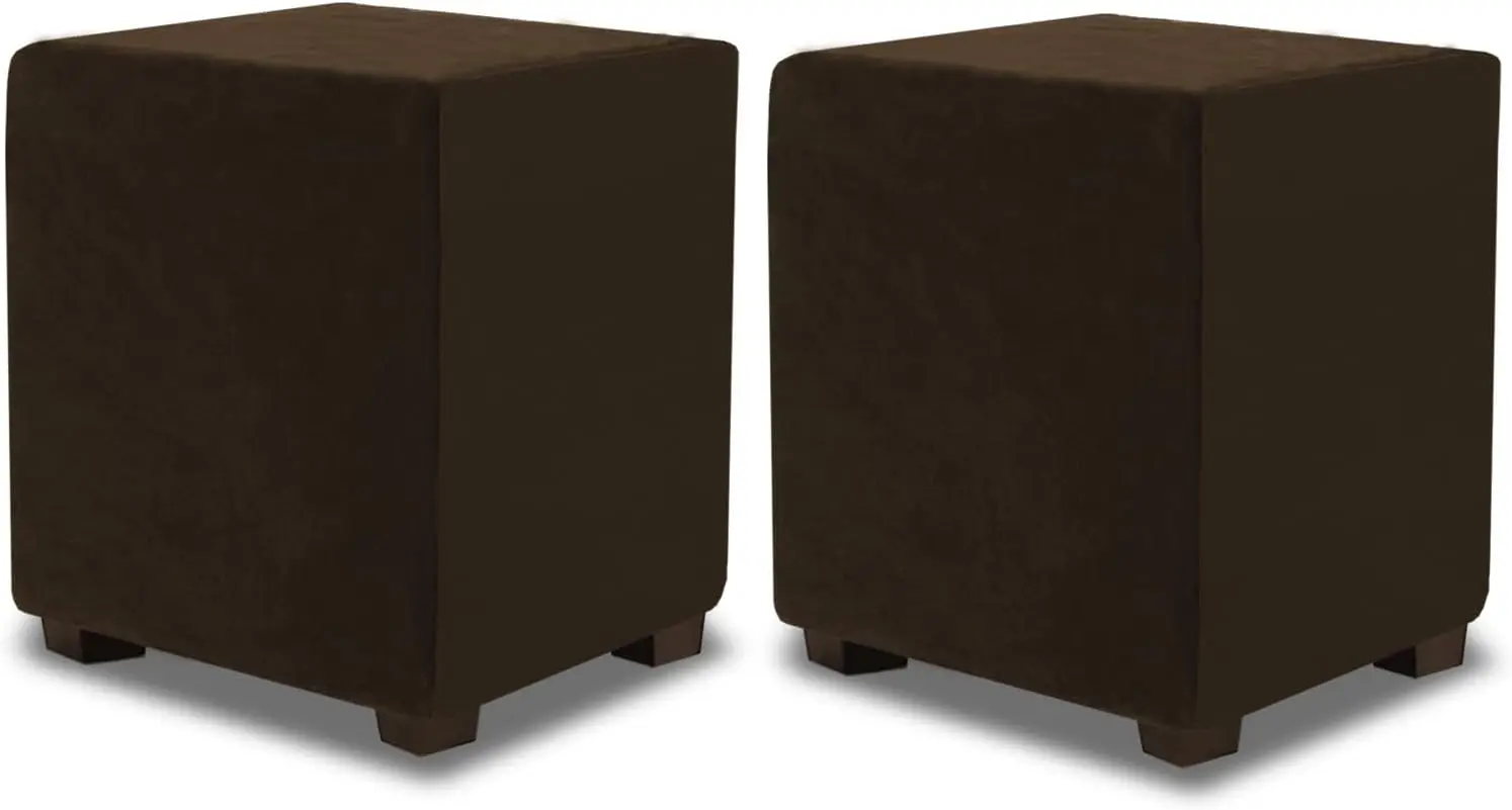 Ottoman Cover Square Medium,Stretch Velvet Slipcover Thi Soft Fabric For Storage Ottoman Footstool And Footrest Brown 2Pcs
Ottoman Cover Square Medium,Stretch Velvet Slipcover Thi Soft Fabric For Storage Ottoman Footstool And Footrest Brown 2Pcs