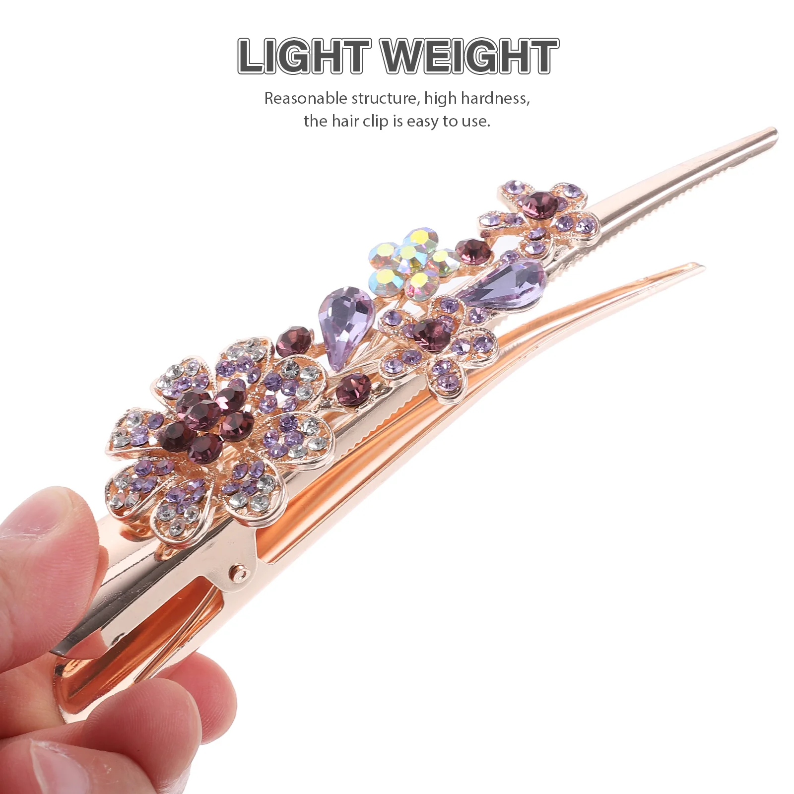 Flower Hair Accessories Clip for Special Occasions Ornaments -catching Clips Metal Daily Use
Flower Hair Accessories Clip for Special Occasions Ornaments -catching Clips Metal Daily Use