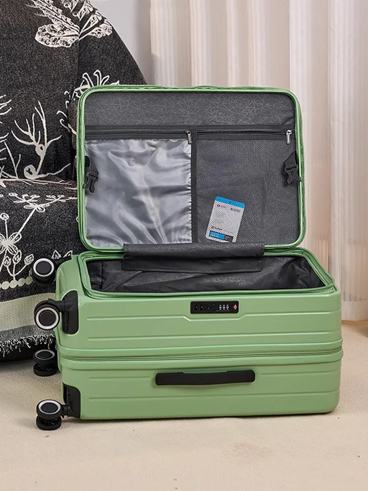 New Side Open Cover Lage 28 Inch Large Capaci Travel Suitcase Expandable Pull Rod 20 Silent Password Boarding Box
New Side Open Cover Lage 28 Inch Large Capaci Travel Suitcase Expandable Pull Rod 20 Silent Password Boarding Box