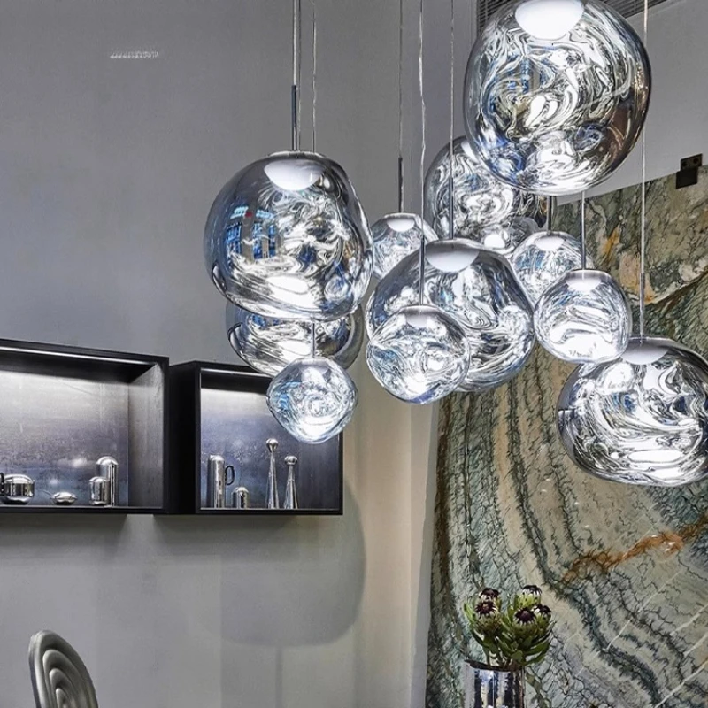 Nordic modern creative personality stairs clothing store bedside bar chandelier post-modern simple lava restaurant
Nordic modern creative personality stairs clothing store bedside bar chandelier post-modern simple lava restaurant