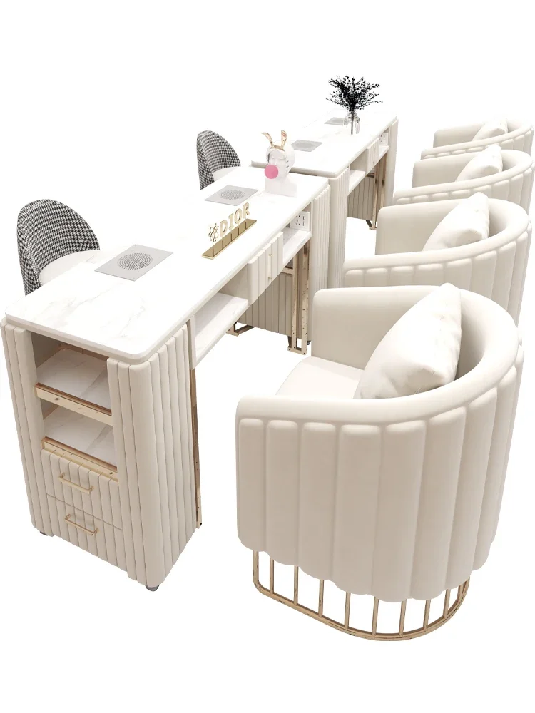 Nail table and chair cover combination vacuum cleaner manicure table beauty shop sofa table and chair
Nail table and chair cover combination vacuum cleaner manicure table beauty shop sofa table and chair