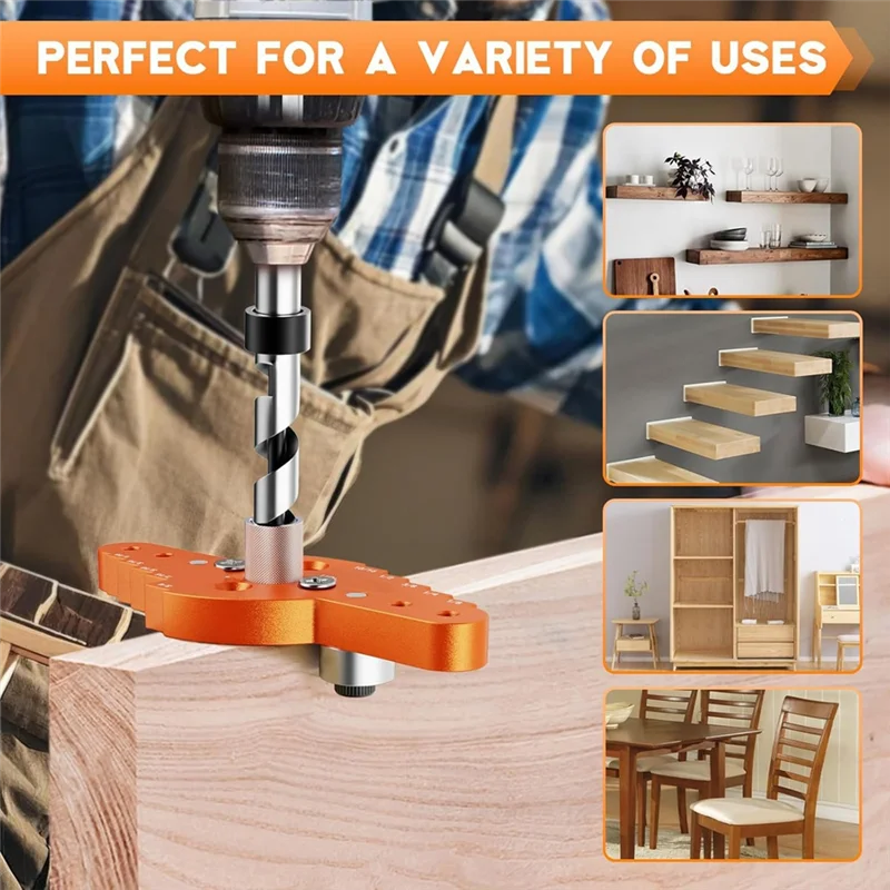 ABHB-Clamp Kit Forfloating Shelf Brackets With1/2" X 12" Drill Bit Fordrilling Straight Holes Formounting Brackets
ABHB-Clamp Kit Forfloating Shelf Brackets With1/2" X 12" Drill Bit Fordrilling Straight Holes Formounting Brackets