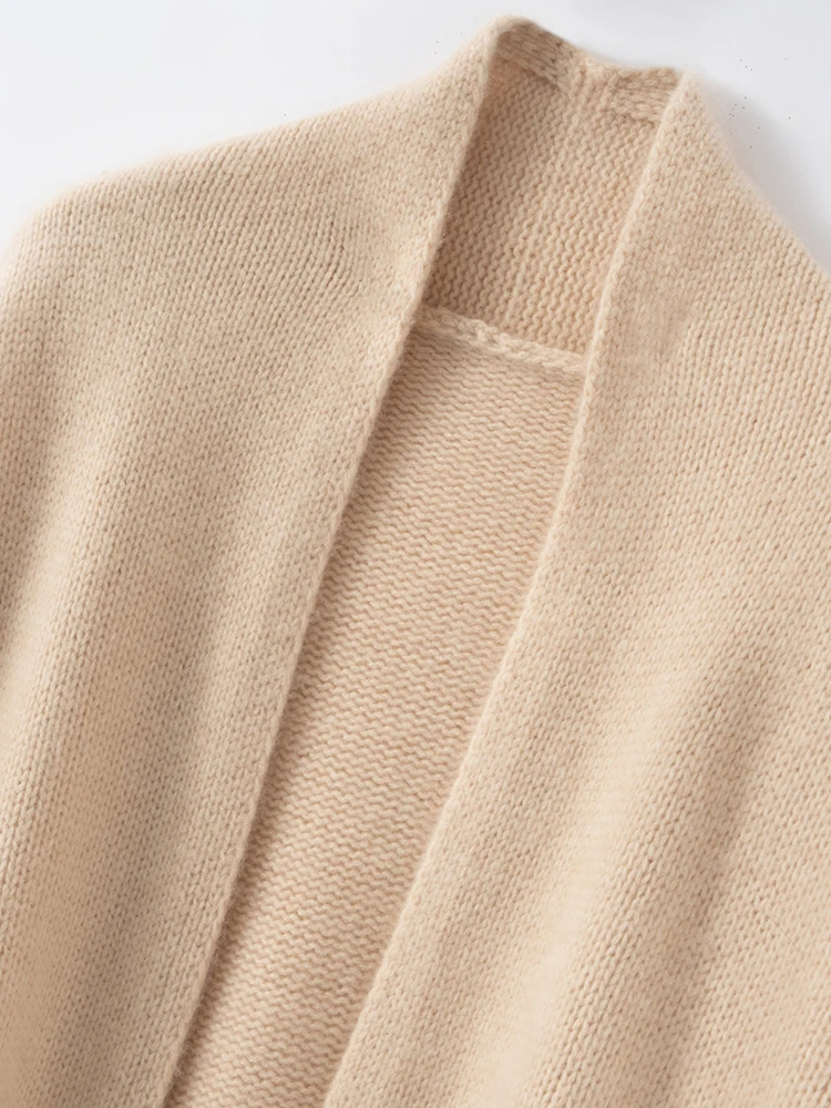 CHICUU Autumn Winter Women's Cashmere Cardigan Autumn Winter Open Stitch 100% Cashmere Sweater High Quality Cashmere Knit Coat
CHICUU Autumn Winter Women's Cashmere Cardigan Autumn Winter Open Stitch 100% Cashmere Sweater High Quality Cashmere Knit Coat