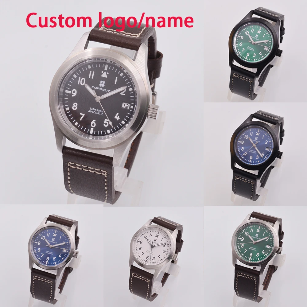36MM/39MM Custom logo NH35 Men's Watch Sports Fashion Automatic Mechanical Watch Sapphire Glass Calendar Display Wristw
36MM/39MM Custom logo NH35 Men's Watch Sports Fashion Automatic Mechanical Watch Sapphire Glass Calendar Display Wristw