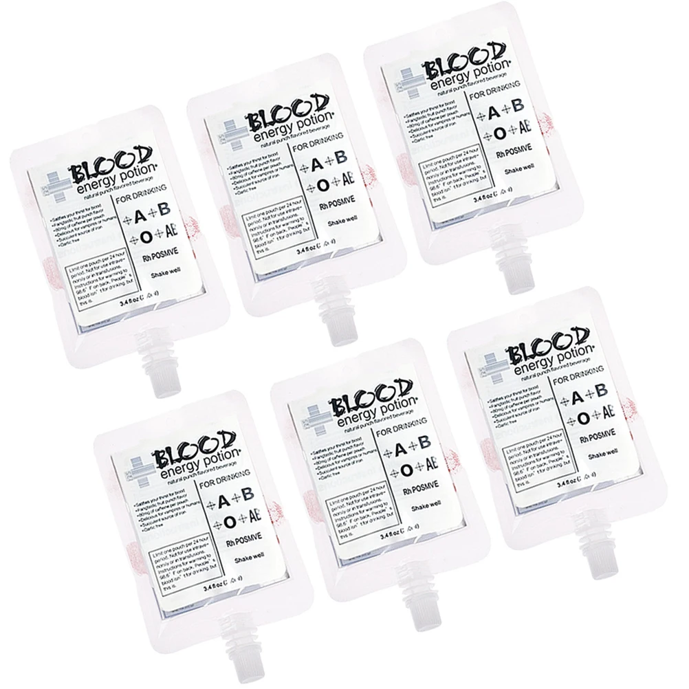 6pcs Fake Blood Bags for Drinks Halloween Zombie Beverage Prop Food Grade Safe Party Supplies Tea Shop Bar KTV Festive
6pcs Fake Blood Bags for Drinks Halloween Zombie Beverage Prop Food Grade Safe Party Supplies Tea Shop Bar KTV Festive