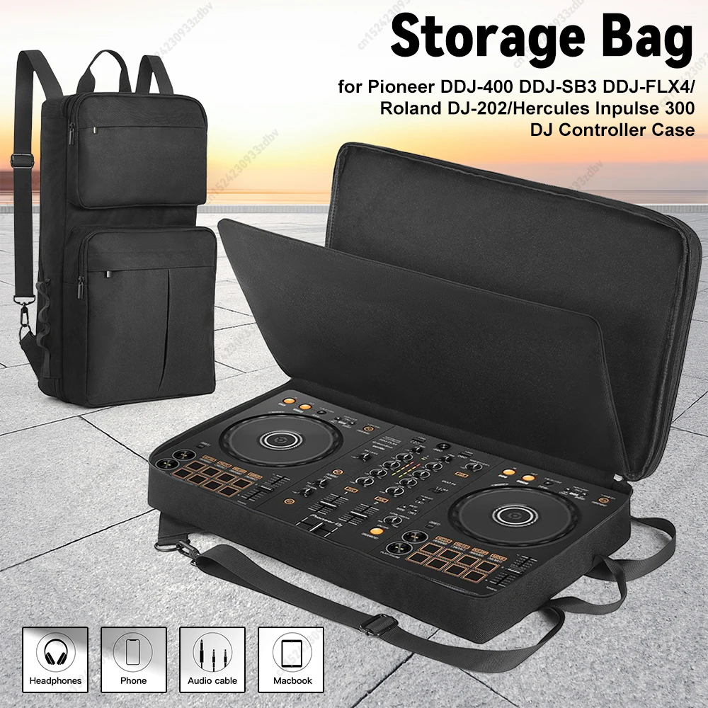 Рюкзак для DJ-контроллеров Pioneer DDJ-400, DDJ-FLX4/Roland DJ-202, чехол для переноски, дорожный кейс, ударопрочная сумка для хранения
Рюкзак для DJ-контроллеров Pioneer DDJ-400, DDJ-FLX4/Roland DJ-202, чехол для переноски, дорожный кейс, ударопрочная сумка для хранения