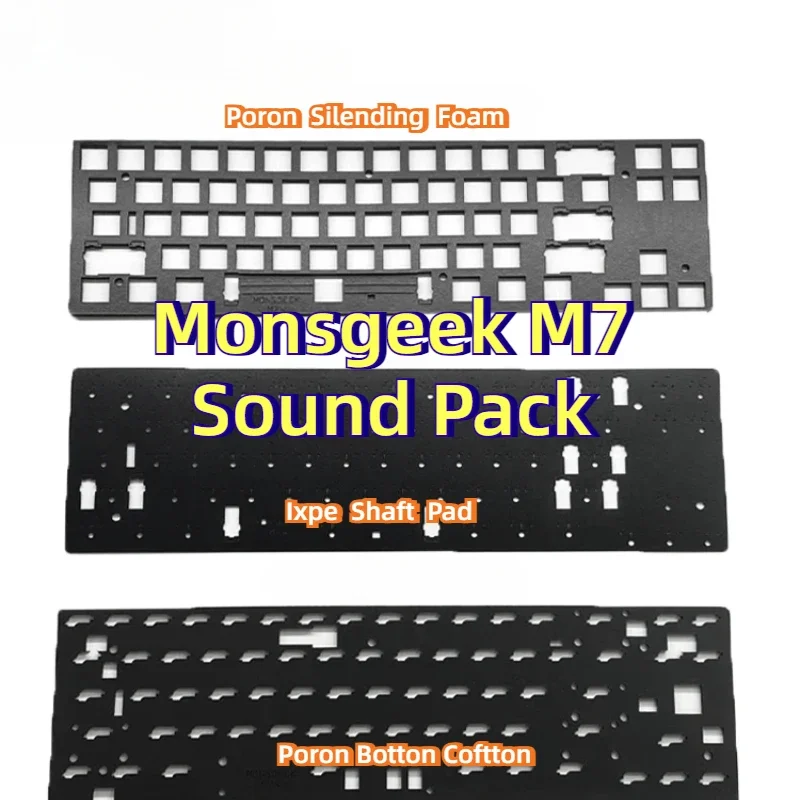 Monsgeek M7 звуковой пакет PORON слайдер Пена/Нижний Хлопок/Подставка под вал Ixpe/пользовательские механические аксессуары для клавиатуры DIY
Monsgeek M7 звуковой пакет PORON слайдер Пена/Нижний Хлопок/Подставка под вал Ixpe/пользовательские механические аксессуары для клавиатуры DIY