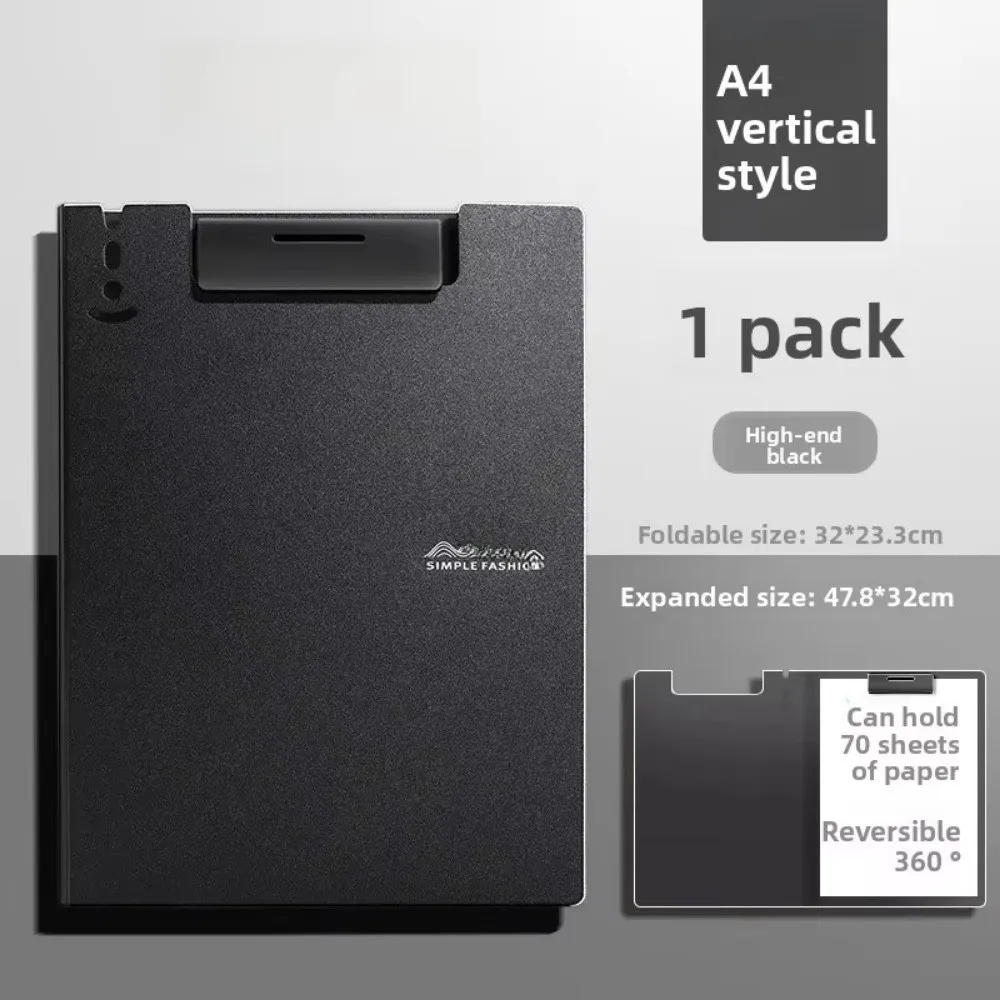 Thickened Dual-use Plate Clamp Durable A4 Size Multifunction Clipboard Waterproof Test Paper Storage Organizer Office
Thickened Dual-use Plate Clamp Durable A4 Size Multifunction Clipboard Waterproof Test Paper Storage Organizer Office