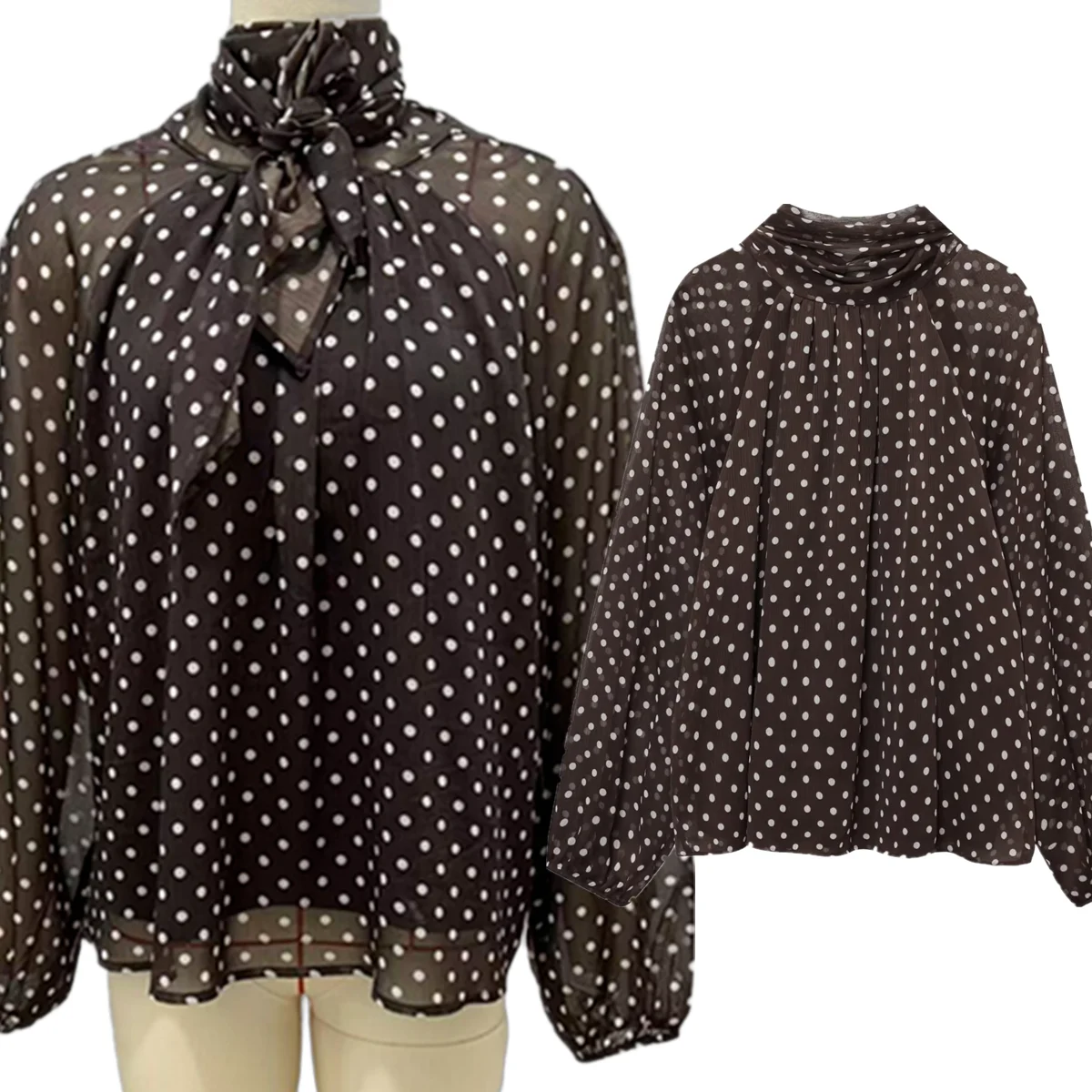 Dave&Di, весенняя французская минималистичная элегантная рубашка в горошек с бантом, повседневные блузки с длинными рукавами, женская одежда, рубашки, топы
Dave&Di, весенняя французская минималистичная элегантная рубашка в горошек с бантом, повседневные блузки с длинными рукавами, женская одежда, рубашки, топы