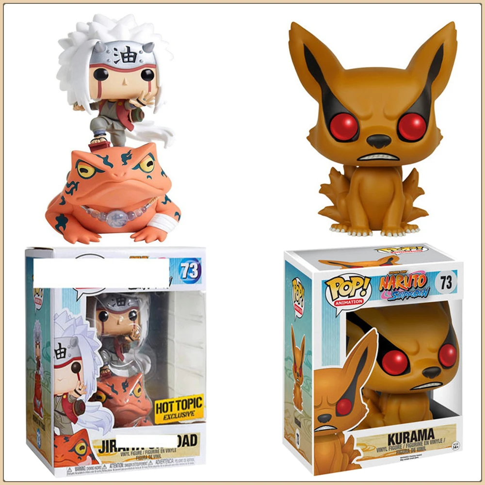Funko Pop Naruto Action Figures Jiraiya Kurama Anime Q-version Model Doll Ornament Decoration Periphery Toys Gifts for Children
Funko Pop Naruto Action Figures Jiraiya Kurama Anime Q-version Model Doll Ornament Decoration Periphery Toys Gifts for Children