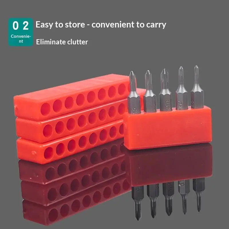 1Pc Plastic 4-32 Hole 1/4 Holder Screwdriver Storage Box Hex Shank Screwdriver Plastic Screwdriver Storage Screwdriver BitHolder
1Pc Plastic 4-32 Hole 1/4 Holder Screwdriver Storage Box Hex Shank Screwdriver Plastic Screwdriver Storage Screwdriver BitHolder