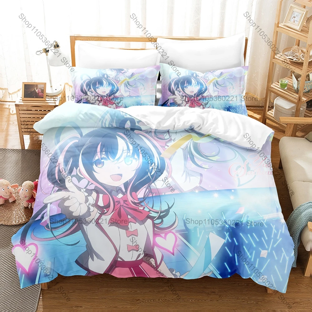 Cool Anime The Detective Is Already Dead Print 3 Piece Washable Bed Cover Pillowcases Household Bedroom Bedding
Cool Anime The Detective Is Already Dead Print 3 Piece Washable Bed Cover Pillowcases Household Bedroom Bedding