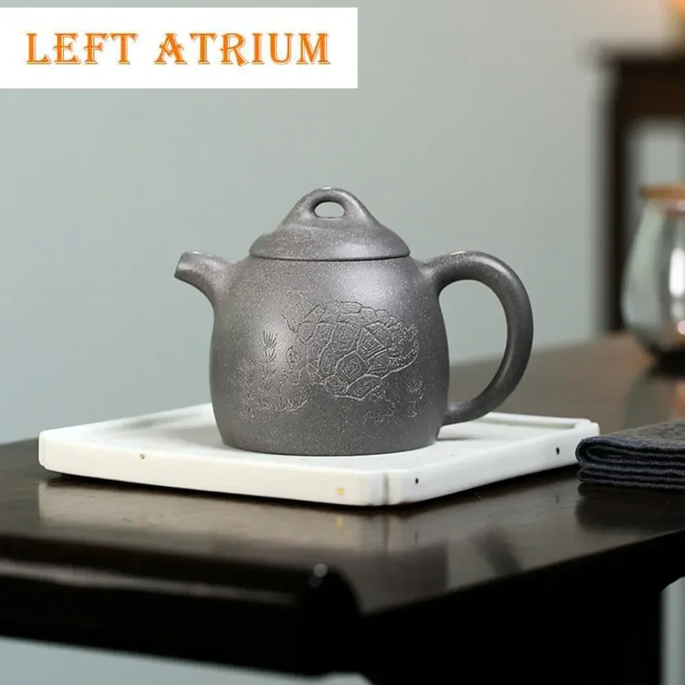 250ml Chinese Yixing Purple Clay Tea Pot Creative Qinquan Pu 'er Teapot Handmade Beauty Kettle Raw Ore Cinerous Mud Zisha Teaset
250ml Chinese Yixing Purple Clay Tea Pot Creative Qinquan Pu 'er Teapot Handmade Beauty Kettle Raw Ore Cinerous Mud Zisha Teaset