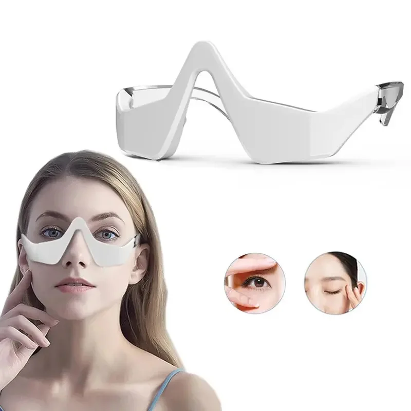 Eye Massager Relieves Eye Fatigue Eyes Massage Glasses Eye Fatigue Relief Massager Under-Eye Glasses Massager Beauty Device
Eye Massager Relieves Eye Fatigue Eyes Massage Glasses Eye Fatigue Relief Massager Under-Eye Glasses Massager Beauty Device