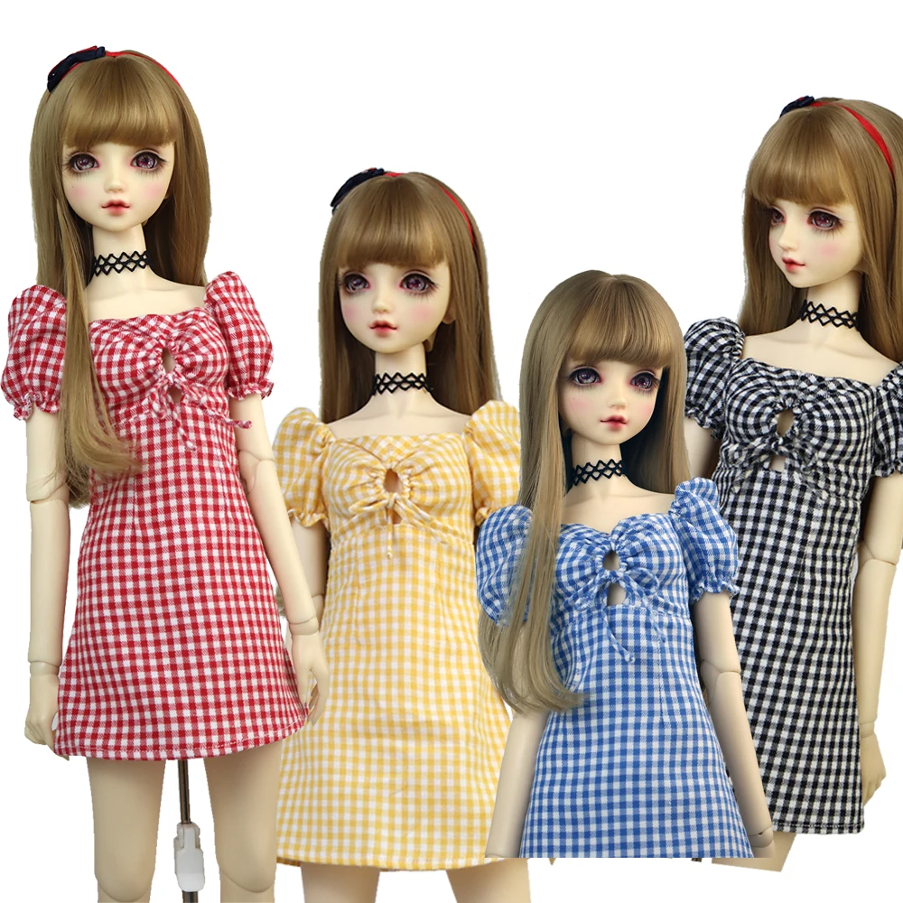 58-60 см 1/3 BJD SD DD игрушки кукольная одежда с шарниром, модная красная клетчатая юбка трапециевидной формы
58-60 см 1/3 BJD SD DD игрушки кукольная одежда с шарниром, модная красная клетчатая юбка трапециевидной формы
