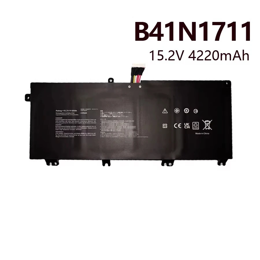 Аккумулятор для Asus FX63V, FZ63V, ZX63V, FX63VD, FZ63VD, ZX63VD, B41N1711
Аккумулятор для Asus FX63V, FZ63V, ZX63V, FX63VD, FZ63VD, ZX63VD, B41N1711