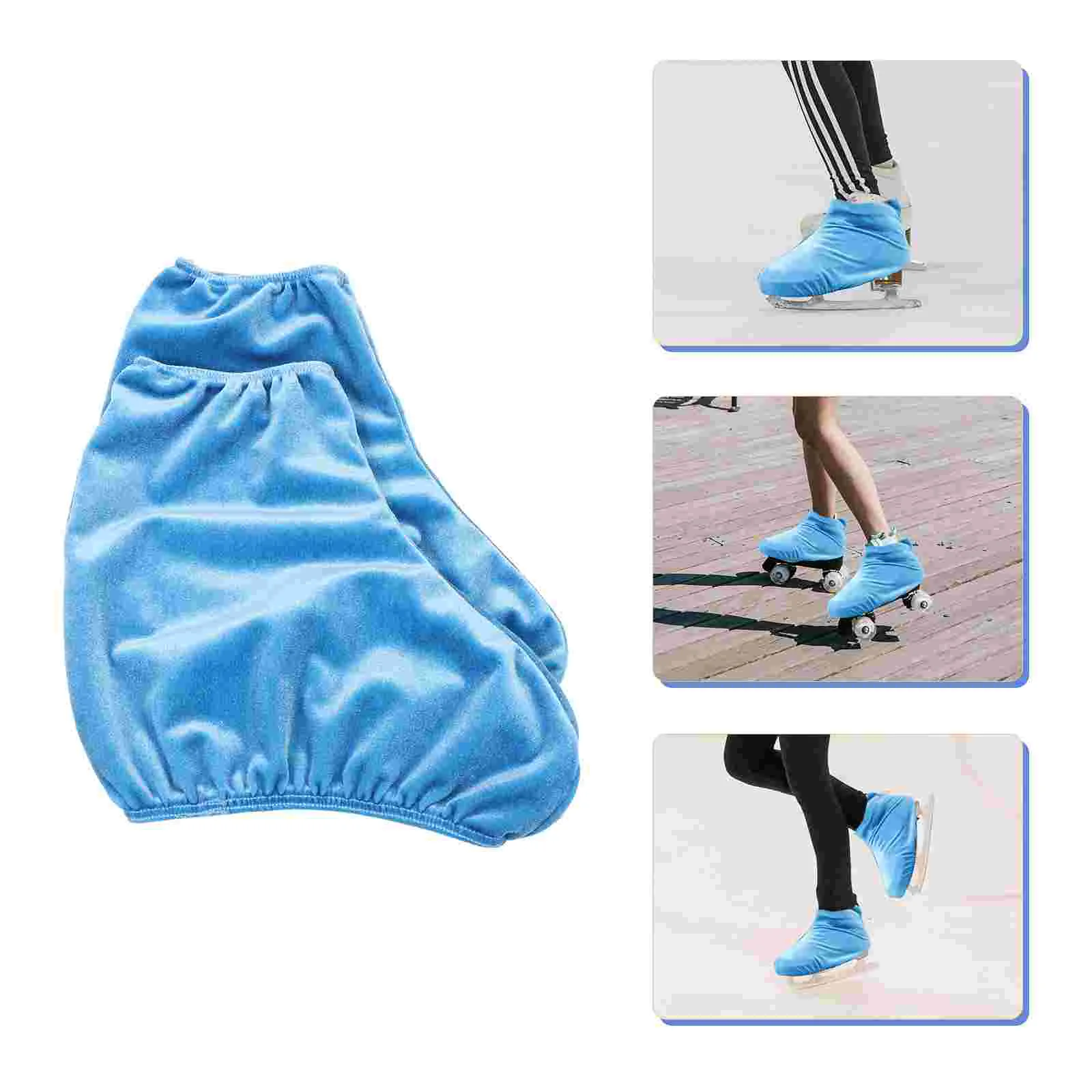 2PCS Ice Skate Covers Figure Skating Shoes Cover Boot Covers Skate Boot Protective Covers Hockey Field Team Sports Polyester
2PCS Ice Skate Covers Figure Skating Shoes Cover Boot Covers Skate Boot Protective Covers Hockey Field Team Sports Polyester