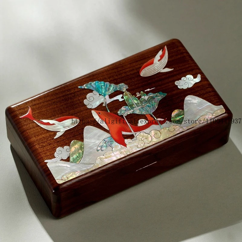 Antique Style Jewelry Gift Box Handcrafted Lacquerware with Mother-of-Pearl Inlay Perfect for Earrings Rings Necklaces Bracelets
Antique Style Jewelry Gift Box Handcrafted Lacquerware with Mother-of-Pearl Inlay Perfect for Earrings Rings Necklaces Bracelets