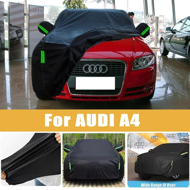 For AUDI A4 Full Car Cover Four Seasons Universal Outdoor Sun Anti UV Rain Snow Dust Protection Oxford Cloth Car Accessories
For AUDI A4 Full Car Cover Four Seasons Universal Outdoor Sun Anti UV Rain Snow Dust Protection Oxford Cloth Car Accessories