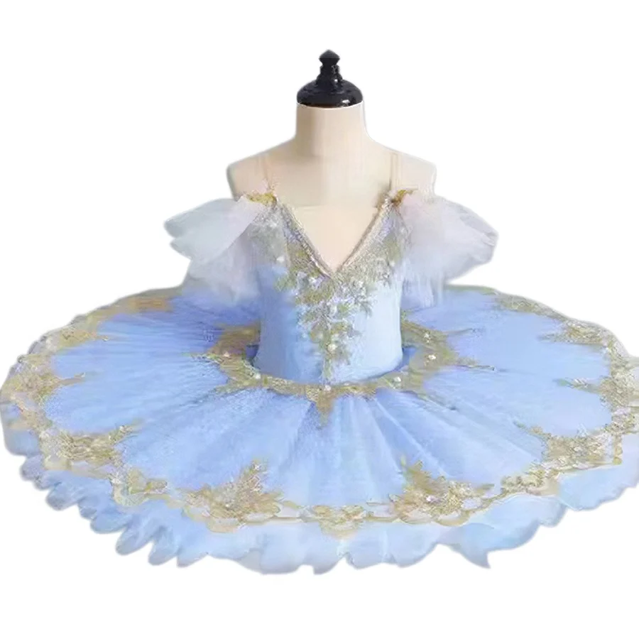 Girls Professional Ballet Tutu Costume Kids Pancake Tutu Ballerina Dress Elegant Dance Outfit for Performance Recital&Competitio
Girls Professional Ballet Tutu Costume Kids Pancake Tutu Ballerina Dress Elegant Dance Outfit for Performance Recital&Competitio