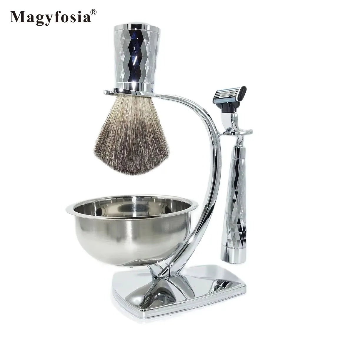 Magyfosia, новая блестящая мерцающая мужская ручная бритва Mach 3, комплект для бритья с тройным лезвием, набор для ухода за Рождеством, подарок на день рождения
Magyfosia, новая блестящая мерцающая мужская ручная бритва Mach 3, комплект для бритья с тройным лезвием, набор для ухода за Рождеством, подарок на день рождения