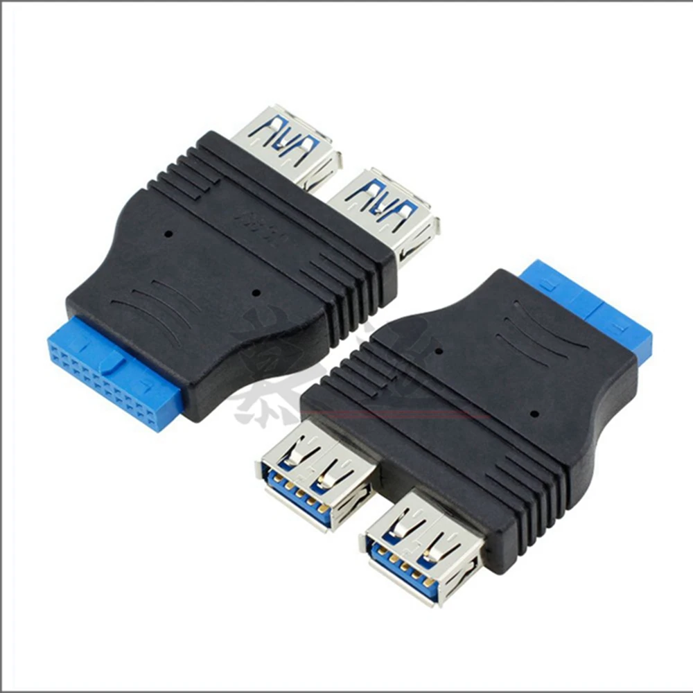 New Motherboard 2 Ports USB 3.0 A Female to 20 Pin Header Female Adapter Connector
New Motherboard 2 Ports USB 3.0 A Female to 20 Pin Header Female Adapter Connector