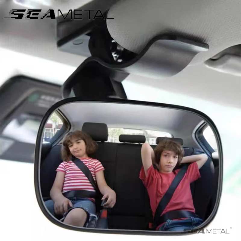 SEAMTAL Baby Car Mirror 120-Degree Wide Angle Convex Mirror Free Adjustable Safe Monitor Observing Mirror for Rear Seat Children
SEAMTAL Baby Car Mirror 120-Degree Wide Angle Convex Mirror Free Adjustable Safe Monitor Observing Mirror for Rear Seat Children