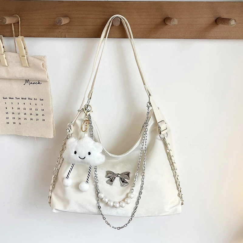 (Exclusive pending accessories) Women's new trendy shoulder bag, fashionable and versatile solid color commuting bag
(Exclusive pending accessories) Women's new trendy shoulder bag, fashionable and versatile solid color commuting bag