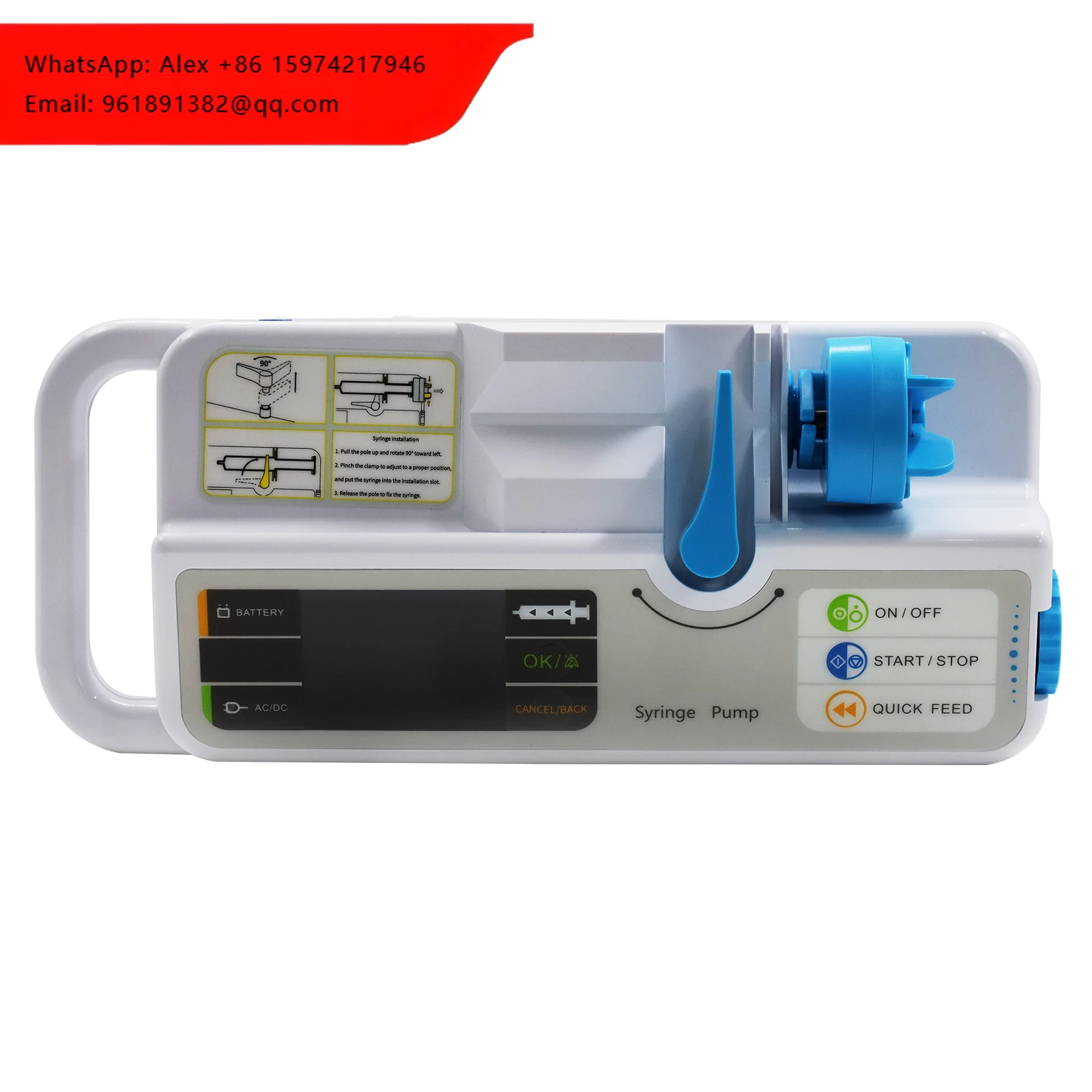 Single Channel Syringe Pump Laboratory Syringe Pump
Single Channel Syringe Pump Laboratory Syringe Pump