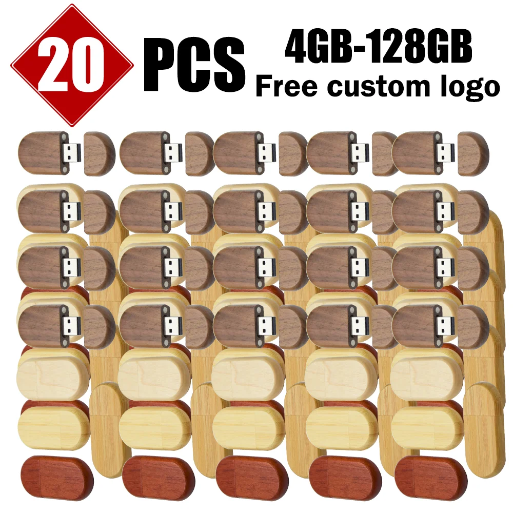 20pcs/Lot USB 2.0 Wooden Pendrive 4GB 8GB Flash Drive 16GB 32GB 64GB 128GB Memory Stick Wedding Gift (Customizable LOGO)
20pcs/Lot USB 2.0 Wooden Pendrive 4GB 8GB Flash Drive 16GB 32GB 64GB 128GB Memory Stick Wedding Gift (Customizable LOGO)