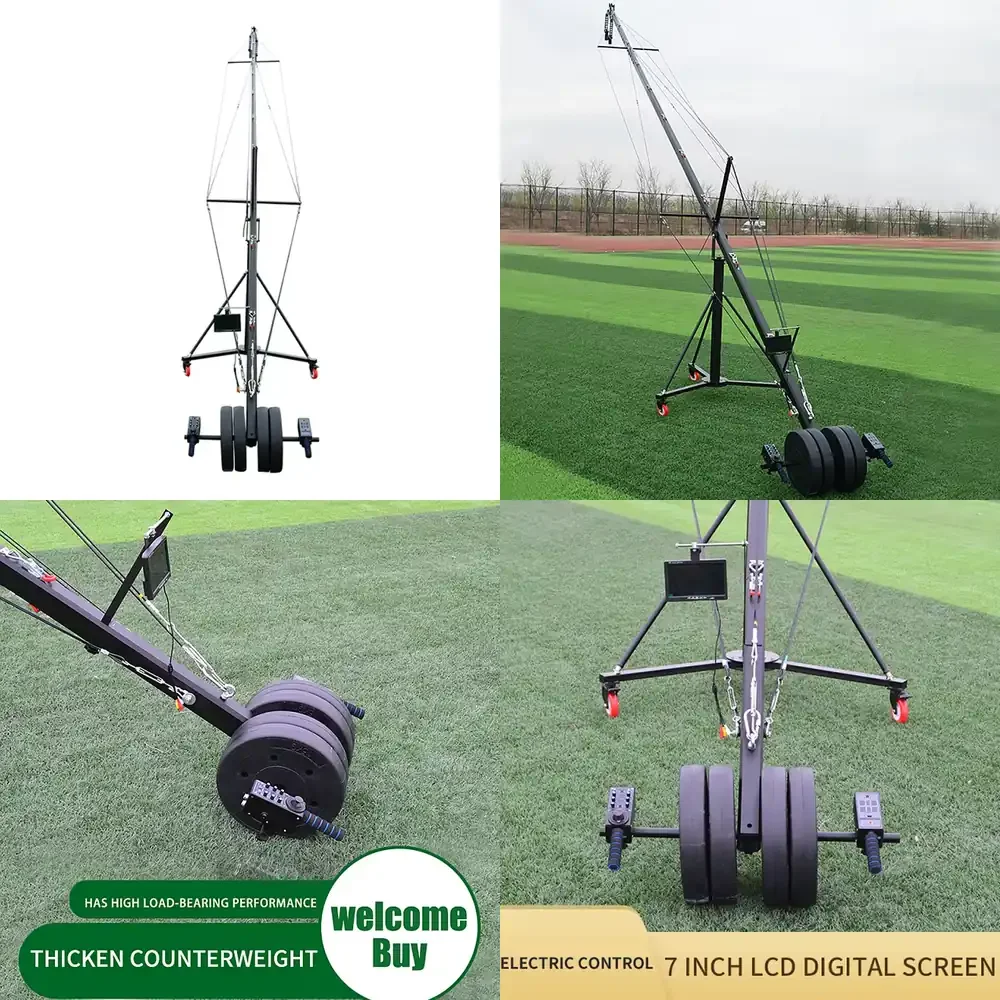 Cheapest Professional DV 10m U-Shaped Motorized PTZ Head Camera Video Jimmy Jib Crane for Film Shooting
Cheapest Professional DV 10m U-Shaped Motorized PTZ Head Camera Video Jimmy Jib Crane for Film Shooting