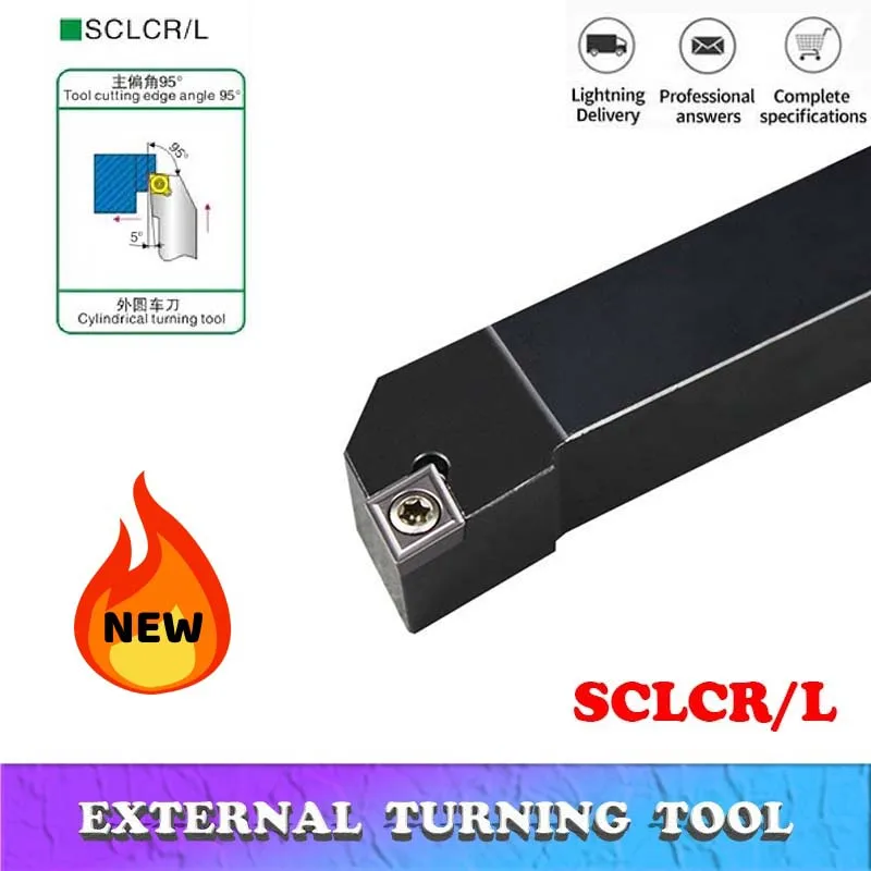 SCLCR1616H06 SCLCL1616H06 16mm External Lathe Bar Turning holder 95 degree Original High Quality CNC Cutting Tool Cutter Bar
SCLCR1616H06 SCLCL1616H06 16mm External Lathe Bar Turning holder 95 degree Original High Quality CNC Cutting Tool Cutter Bar