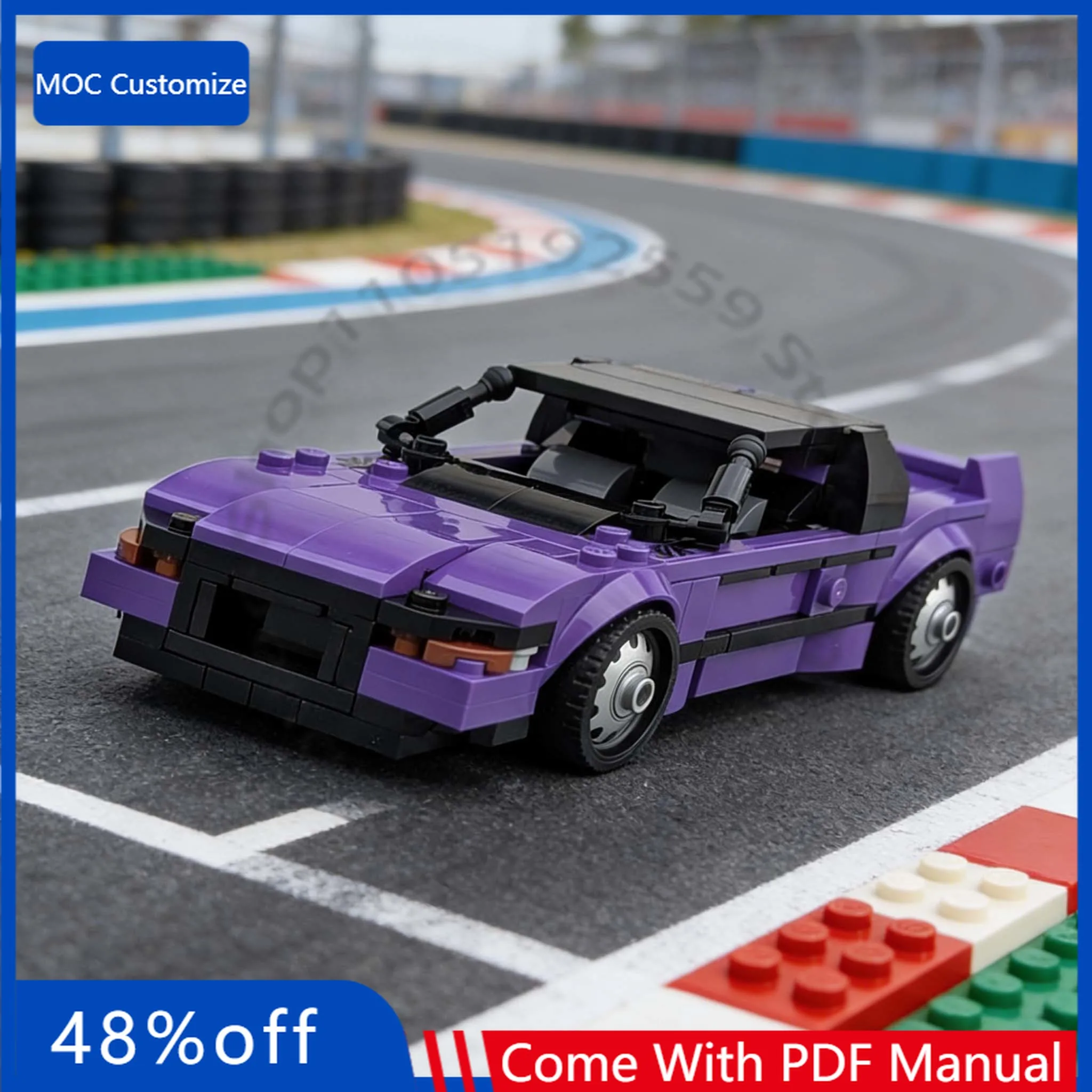 298 PCS Speed Hypercar 76904 NSX MOC Customize Modular Building Block Kids Model Simple Creative Design DIY Assembly Toy Gift
298 PCS Speed Hypercar 76904 NSX MOC Customize Modular Building Block Kids Model Simple Creative Design DIY Assembly Toy Gift
