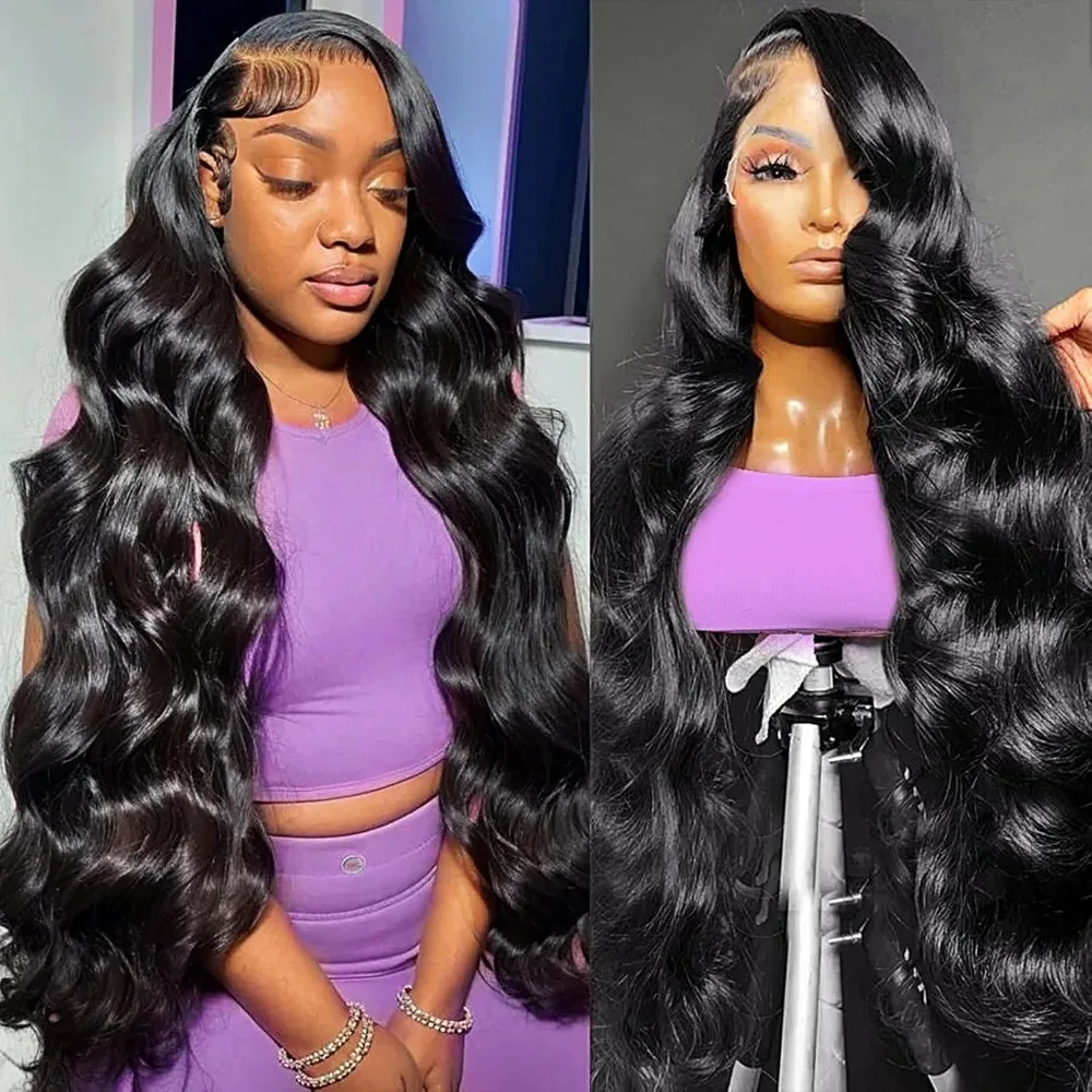 13x4 13x6 HD Front Wigs Transparent Lace 38 inches Natural body Wave Human Hair 220 Density in Brazilian human hair For Women
13x4 13x6 HD Front Wigs Transparent Lace 38 inches Natural body Wave Human Hair 220 Density in Brazilian human hair For Women