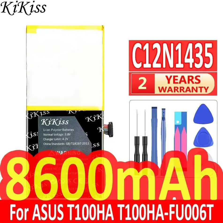 Мощный аккумулятор KiKiss 8600 мАч C12N1435 для ASUS T100HA T100HA-FU006T T100HA-C4-LB T100HA-FU040T, аккумуляторы
Мощный аккумулятор KiKiss 8600 мАч C12N1435 для ASUS T100HA T100HA-FU006T T100HA-C4-LB T100HA-FU040T, аккумуляторы