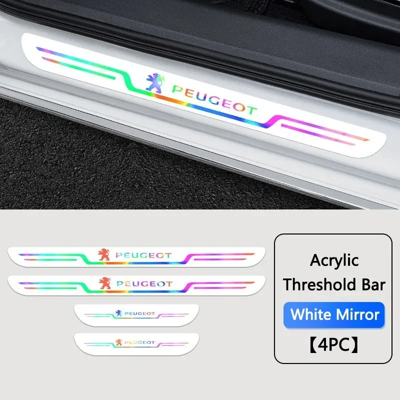 Acrylic car door sill strip protector suitable for Peugeot 407 408 4008 308 3008 Rifter 5008 508 2008 208 RCZ Auto Parts Tools
Acrylic car door sill strip protector suitable for Peugeot 407 408 4008 308 3008 Rifter 5008 508 2008 208 RCZ Auto Parts Tools