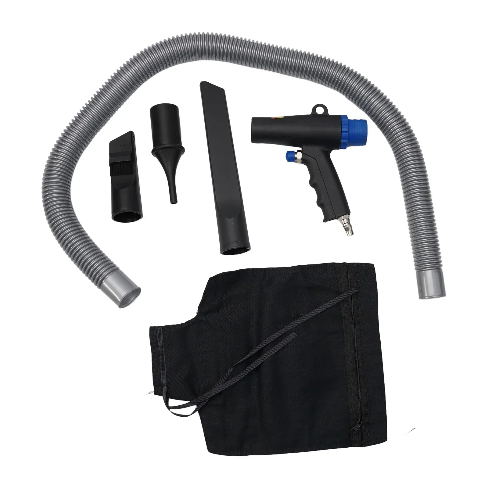 Bag Dust Pipe Multipurpose Air Duster and Vacuum Cleaner 6KPA Suction Pneumatic Compressor Replaceable Adapters
Bag Dust Pipe Multipurpose Air Duster and Vacuum Cleaner 6KPA Suction Pneumatic Compressor Replaceable Adapters