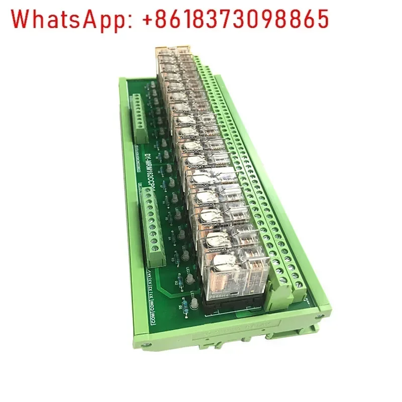 16-канальный релейный модуль G2R-2 DC24V, два открытых и два закрытых реле платы усиления выхода ПЛК
16-канальный релейный модуль G2R-2 DC24V, два открытых и два закрытых реле платы усиления выхода ПЛК
