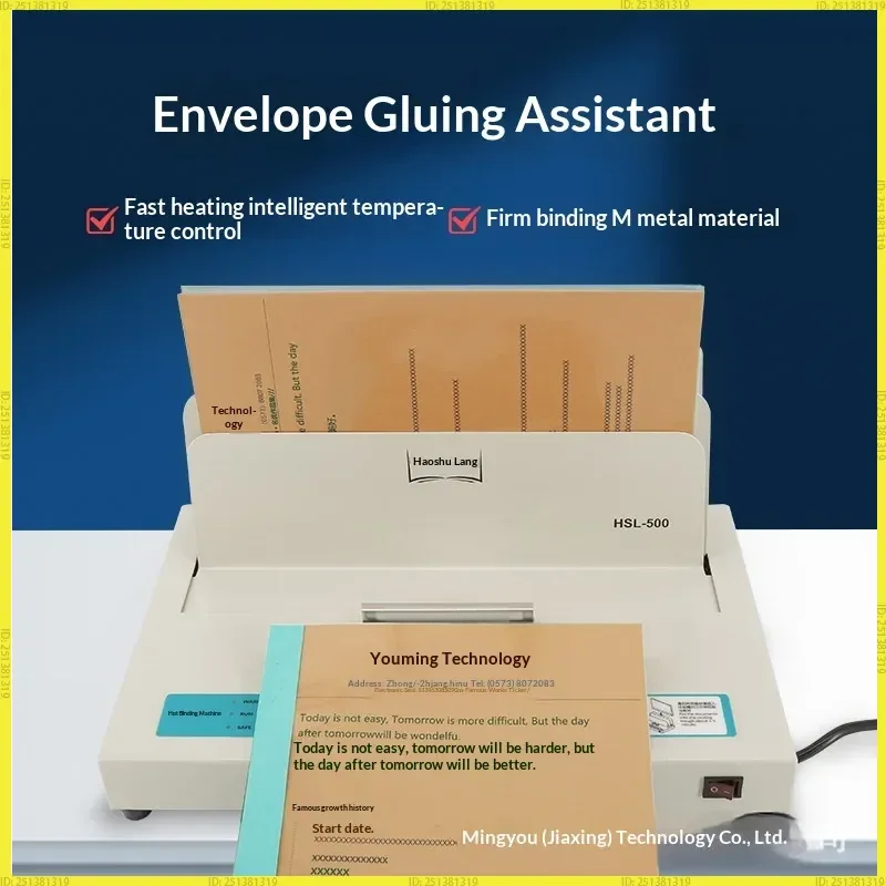 Mingyou Automatic Thermal Binding Machine 100W Ptc Ceramic Heating Us Standard A4 For Office Commercial Document Book Binding
Mingyou Automatic Thermal Binding Machine 100W Ptc Ceramic Heating Us Standard A4 For Office Commercial Document Book Binding