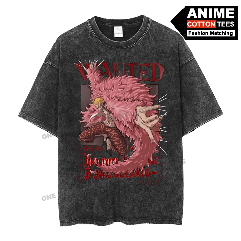 Anime Peripheral ONE PIECE - Thread Fruit · Doflamingo Print T Shirt Street styl Men Women Short Sleeve Retro Cotton Loose Tees
Anime Peripheral ONE PIECE - Thread Fruit · Doflamingo Print T Shirt Street styl Men Women Short Sleeve Retro Cotton Loose Tees