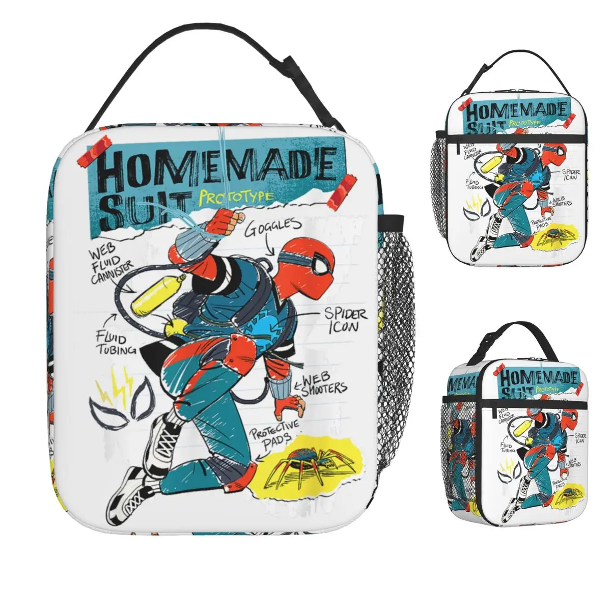 Your Friendly Neighborhood SpiderMan Suit Sketch Lunch Bag For Men Lunch Box Cooler Bag Portable Oxford Thermal Tote Handbags
Your Friendly Neighborhood SpiderMan Suit Sketch Lunch Bag For Men Lunch Box Cooler Bag Portable Oxford Thermal Tote Handbags