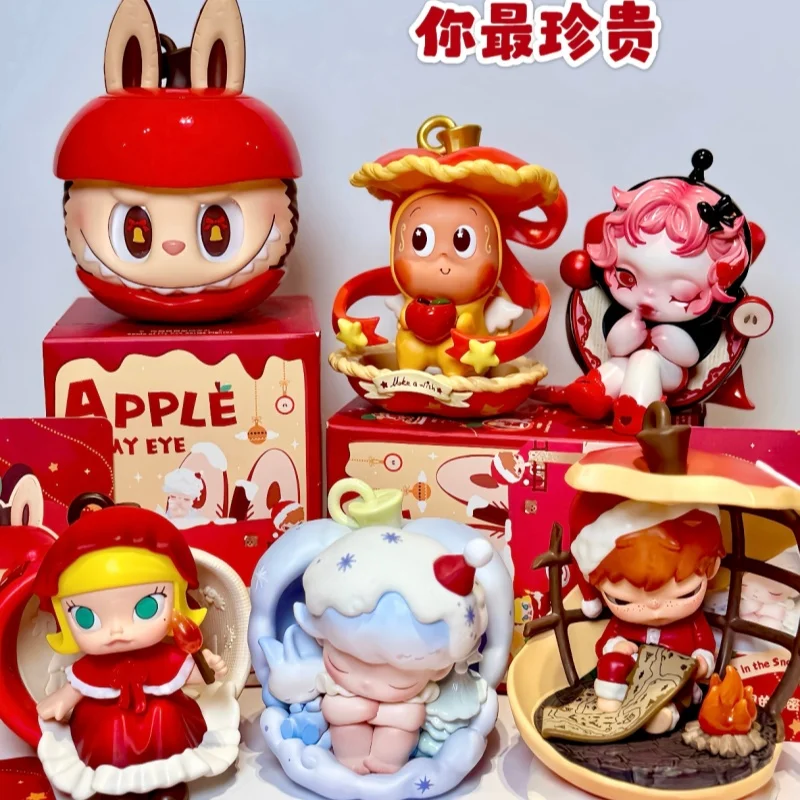 Подлинная слепая коробка Popmart Apple Of My Eye Labubu Molly, фигурка, милая кукла, рождественские украшения, прекрасный подарок, загадочная коробка, кавайная игрушка
Подлинная слепая коробка Popmart Apple Of My Eye Labubu Molly, фигурка, милая кукла, рождественские украшения, прекрасный подарок, загадочная коробка, кавайная игрушка