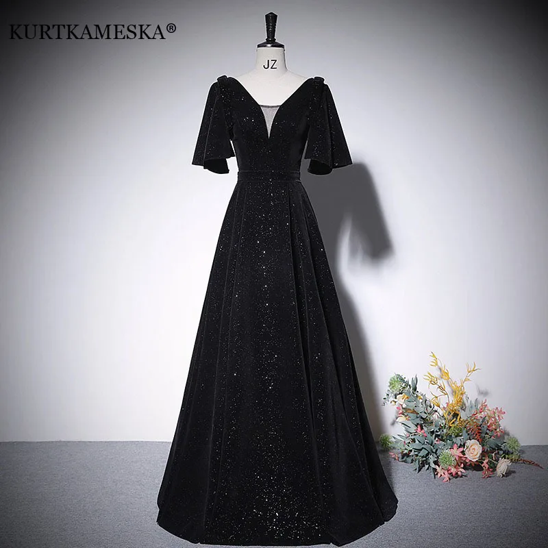 Sexy V Neck Long Prom Evening Dresses For Women Host Bridesmaid Wedding Guest Party Dress Vestidos De Fiestas Elegantes Mujer
Sexy V Neck Long Prom Evening Dresses For Women Host Bridesmaid Wedding Guest Party Dress Vestidos De Fiestas Elegantes Mujer