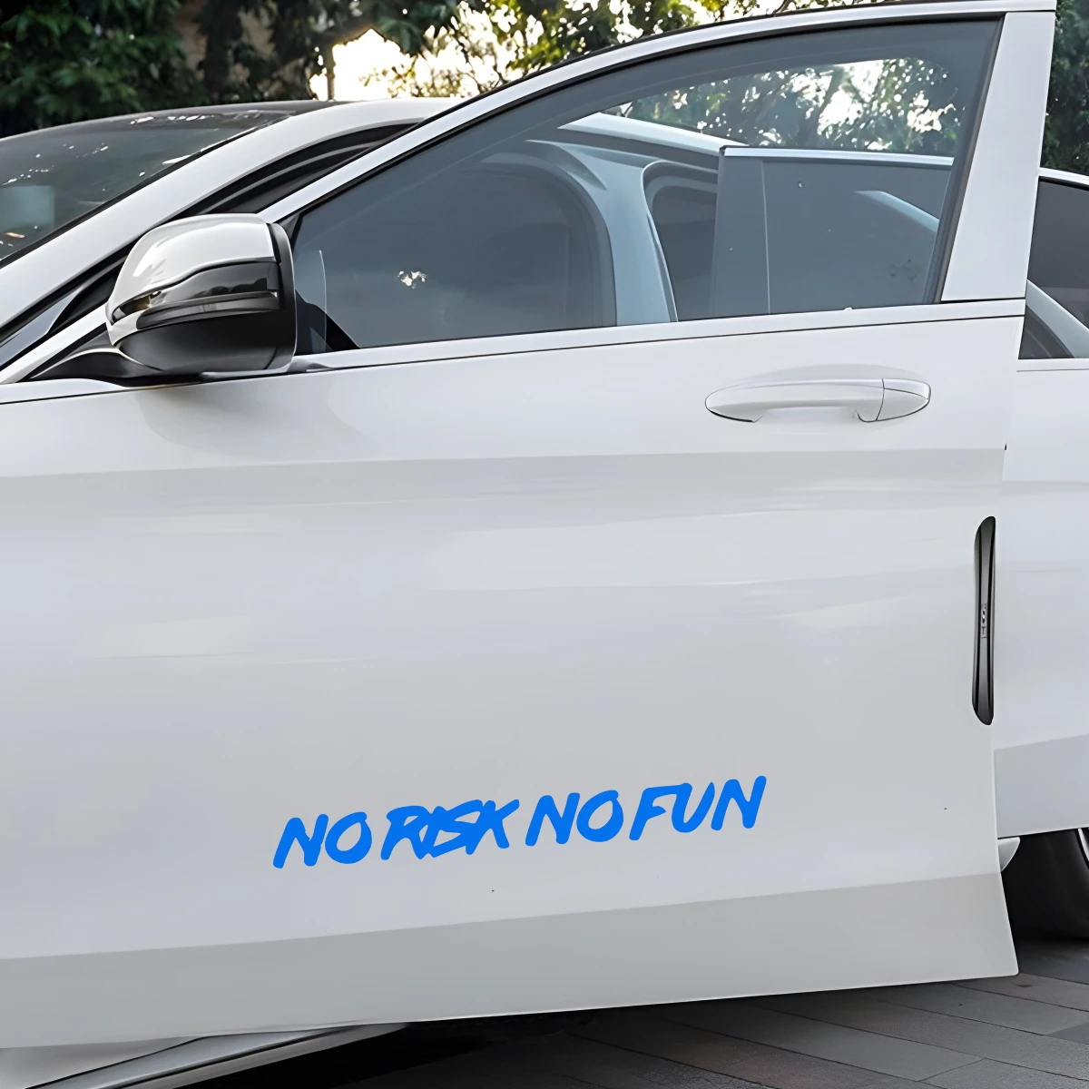 1pc NO RISK NO FUN Waterproof Vinyl Sticker, Decorative Decal for Car Body Bumper Window Windscreen
1pc NO RISK NO FUN Waterproof Vinyl Sticker, Decorative Decal for Car Body Bumper Window Windscreen