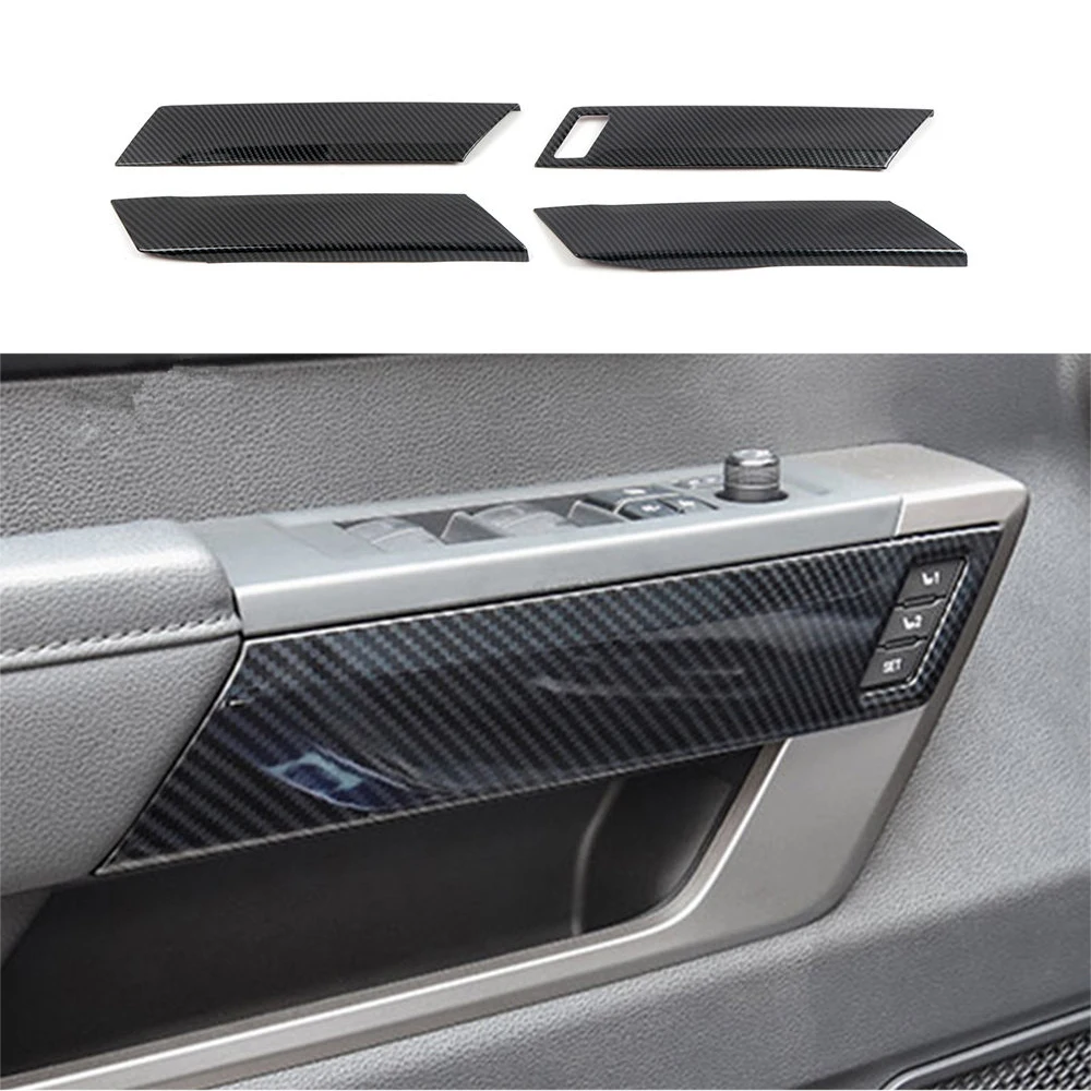 4 Pcs Inner Door Panle Decoration Cover Carbon Fiber Color Decoration Panel For Toyota Tundra 2022 2023 Car Styling Accessories
4 Pcs Inner Door Panle Decoration Cover Carbon Fiber Color Decoration Panel For Toyota Tundra 2022 2023 Car Styling Accessories