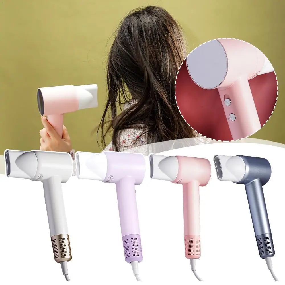 High Speed Hair Dryer 110000PRM Motor Two Speed Wind Speed Hairdryer Fast Drying Quick Drying 220V Negative Ionic Blow Dryer
High Speed Hair Dryer 110000PRM Motor Two Speed Wind Speed Hairdryer Fast Drying Quick Drying 220V Negative Ionic Blow Dryer