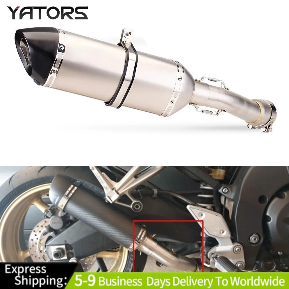 Slip for Yamaha FZ1 2006-2015 Exhaust Tips 470mm Mid Link Pipe Modified System Exhaust Systems Exhausts Pipes
Slip for Yamaha FZ1 2006-2015 Exhaust Tips 470mm Mid Link Pipe Modified System Exhaust Systems Exhausts Pipes