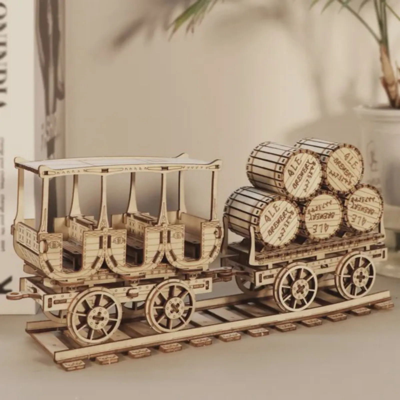 3D Wooden Puzzles Wine Truck Model Kits Brainteaser and Puzzle for Christmas Birthday Gifts
3D Wooden Puzzles Wine Truck Model Kits Brainteaser and Puzzle for Christmas Birthday Gifts
