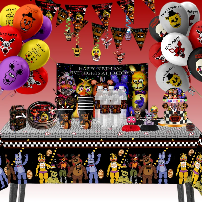 Disney FNAF Five Nights At Freddy's одноразовая посуда для праздника
Disney FNAF Five Nights At Freddy's одноразовая посуда для праздника
